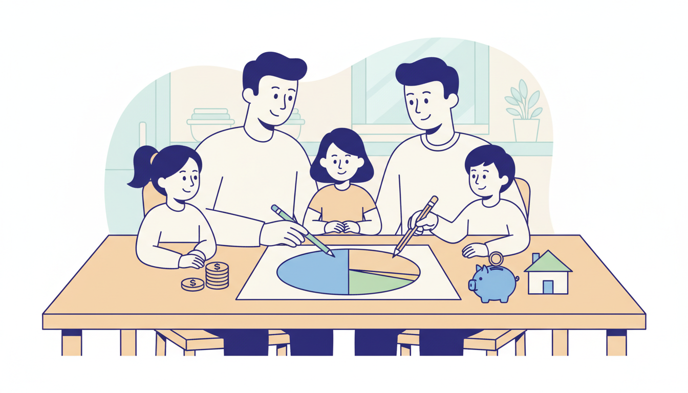 Finanzielle Planung Familie: So meistert ihr euer Familienbudget